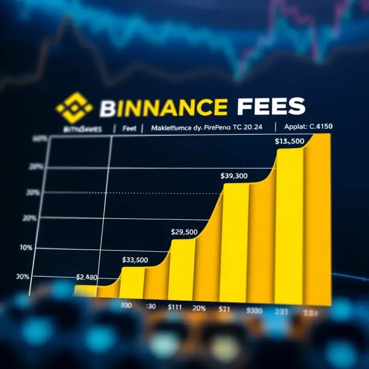 Comparison of Binance Withdrawal Fees by Cryptocurrency Graph illustrating different withdrawal fees for various cryptocurrencies on Binance platform
