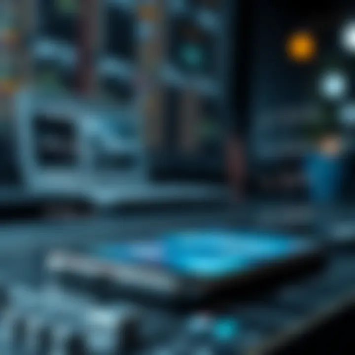 Innovation Trends and Competitive Strategies in Mobile and Software Sectors Diagram illustrating innovation trends and competitive strategies in mobile devices and software