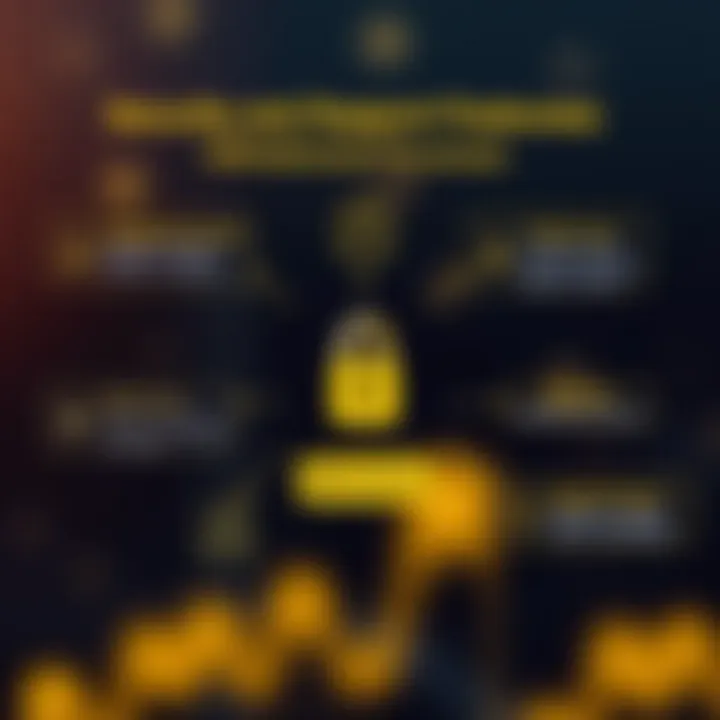 Diagram showing security measures and support options for Binance withdrawal transactions