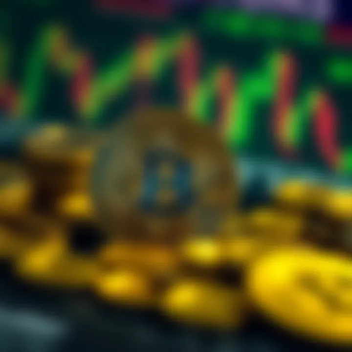 Visual representation of market risks and expert opinions on Bitcoin price prediction