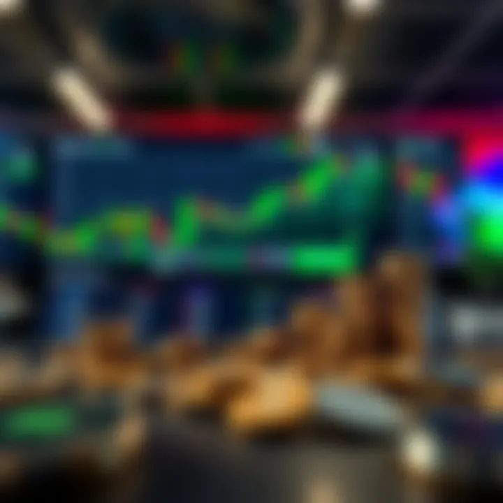 Illustration of financial growth and various account types offered by BlackBull Markets