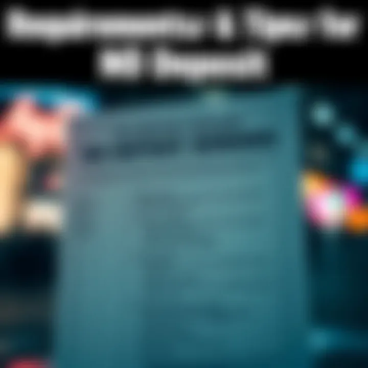 Checklist highlighting requirements and tips for using no deposit welcome bonuses effectively