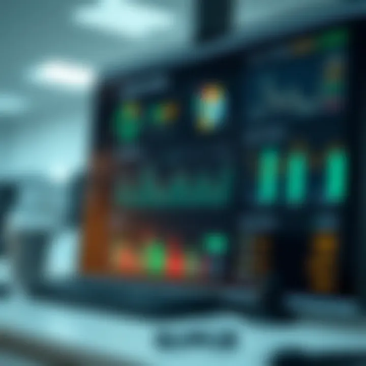 Digital dashboard displaying capital expenditure analytics and investment metrics