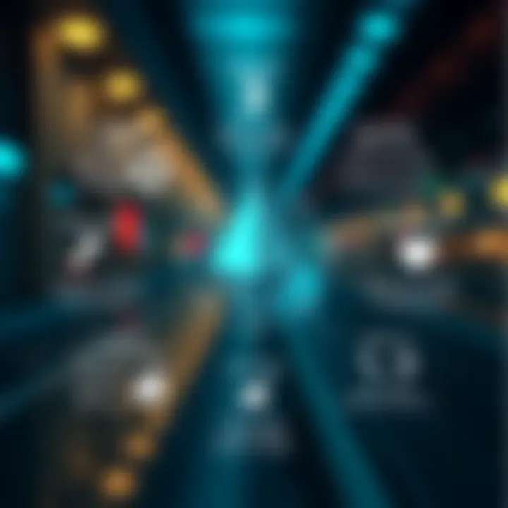 Fundamental Factors Impacting Cardano's Market Value Illustration of fundamental factors influencing Cardano's market value including blockchain developments and investor sentiment