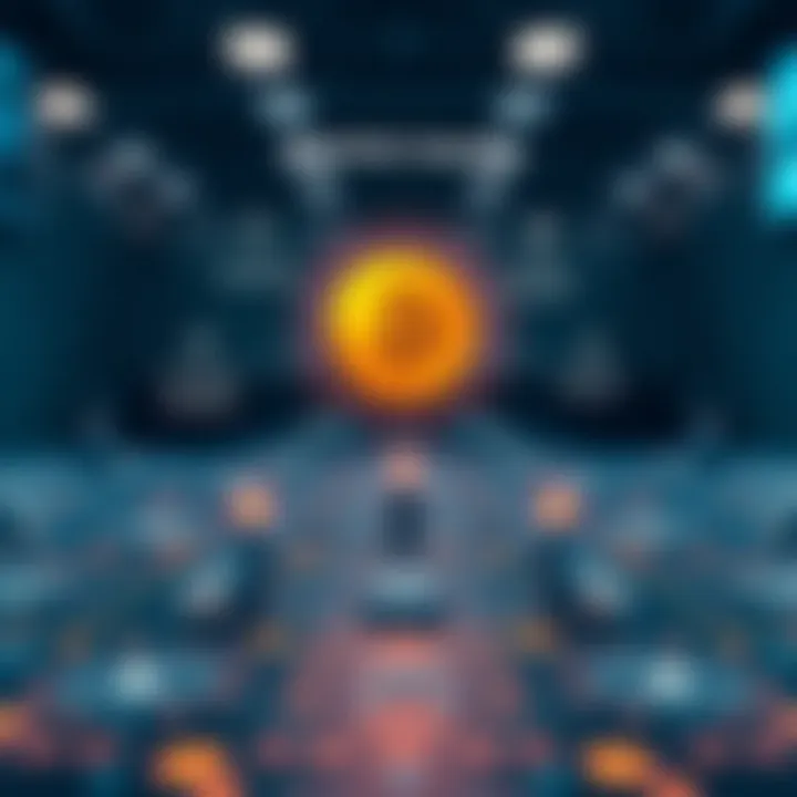 Diagram showing Chainlink integration within decentralized finance applications