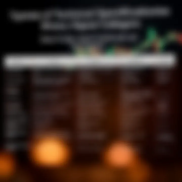 Types and Technical Specifications of Binary Signal Catalogers Chart showing various types of binary signal catalogers with their technical specifications and use cases