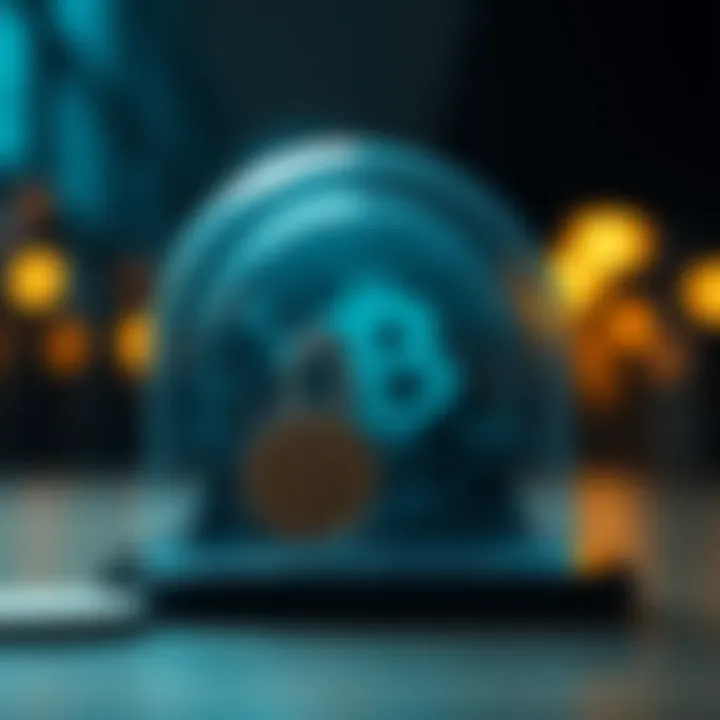 Secure digital wallet symbolizing cryptocurrency asset protection and safety