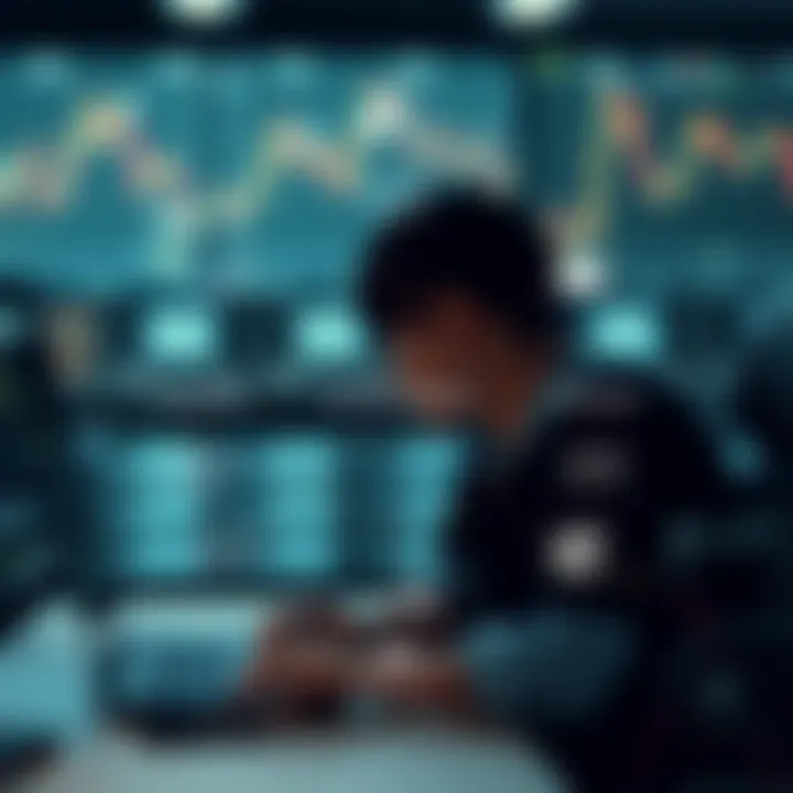 Diagram illustrating the main functions and operations of a derivatives broker in financial markets