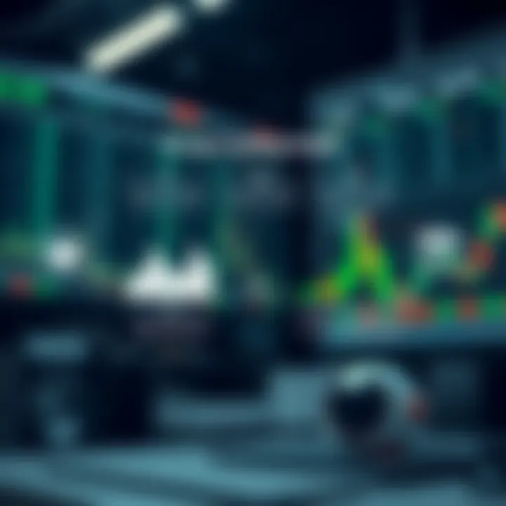 Diagram illustrating how free trading bots analyze market trends and execute trades automatically