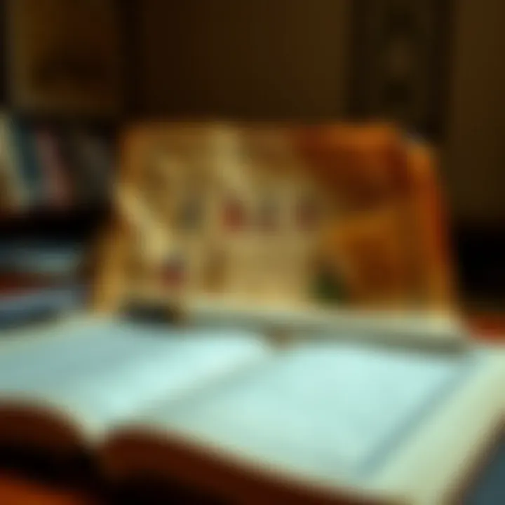Ancient manuscript illustrating dervishes and their cultural heritage