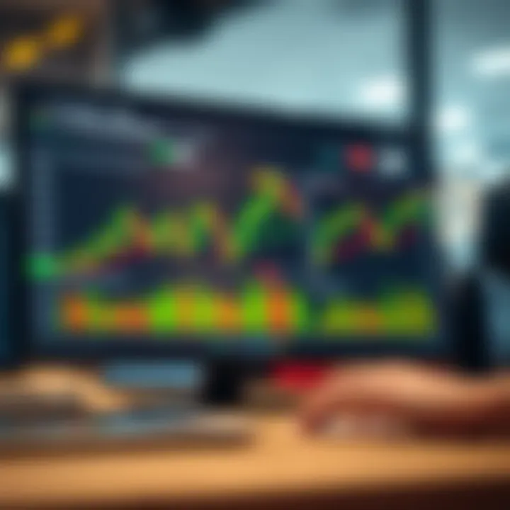 Interface of cTrader platform showing advanced trading tools and charts