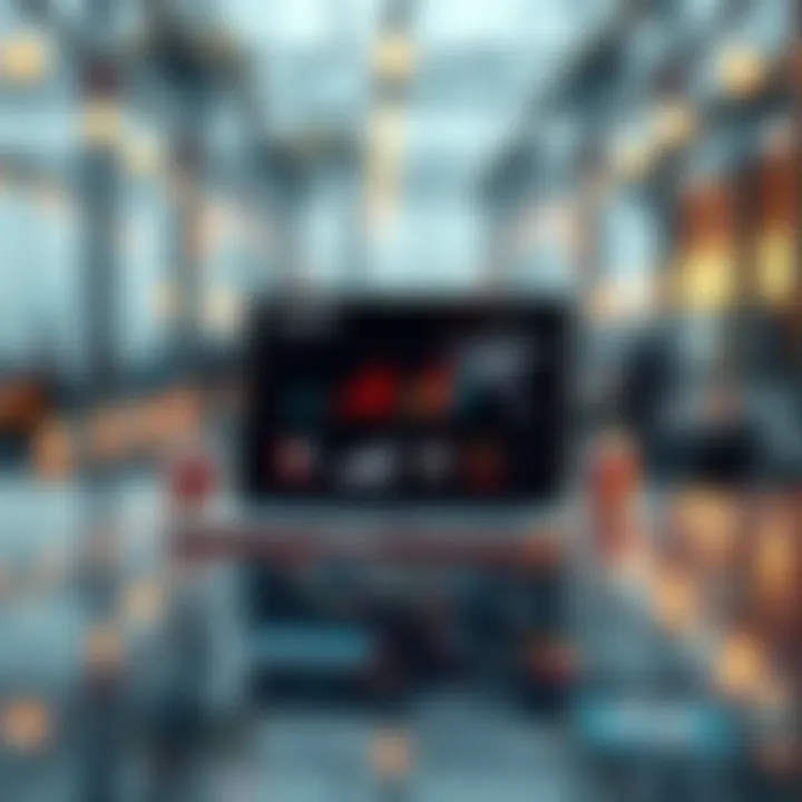 Illustration of digital platform integrating various investment management tools for efficient CAPEX control