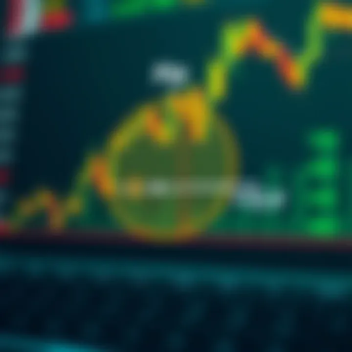 Diagram illustrating the concept of pips in currency trading with currency pairs and pip value indicated