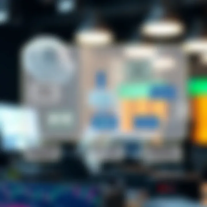 Diagram illustrating components of an automated trading bot system including data analysis and market execution