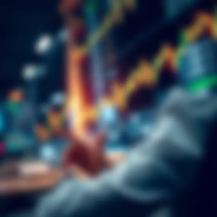 Risk Management and Trading Psychology Strategies Conceptual illustration of risk management and trading psychology strategies