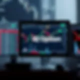 Computer screen displaying the IQ Option trading platform interface