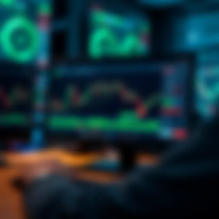 Pepperstone Trading Platform Interface Display Overview of Pepperstone trading platform interface showcasing forex charts and market analysis tools