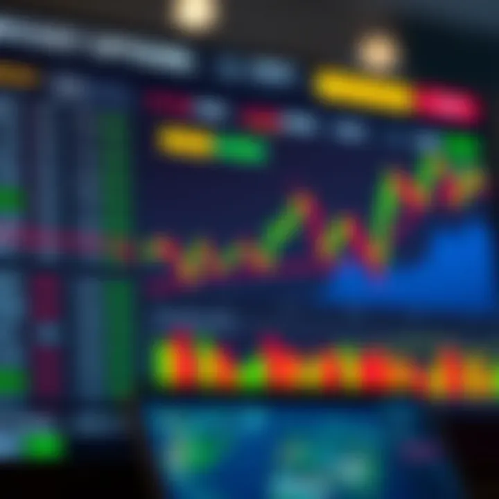 User interface showing various financial trading options on a digital platform