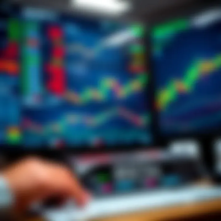 Overview of Quotex trading platform interface displaying various financial instruments and live charts