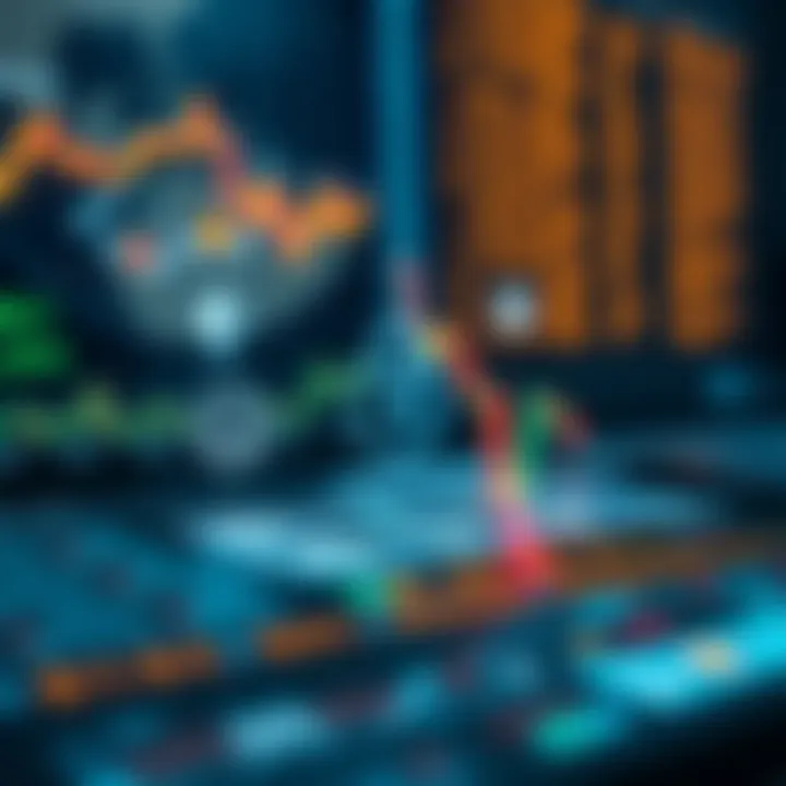 Regulated Binary Options Trading Platform in Colombia Illustration showing a secure digital platform with regulatory symbols and investment tools for binary options