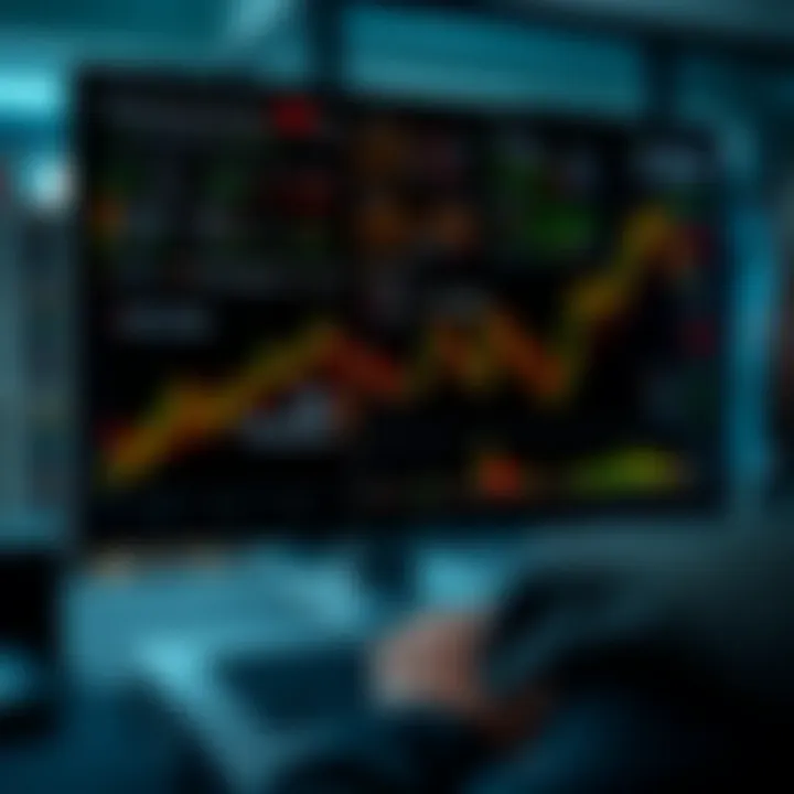 Illustration of risk management concepts with graphs and protective strategies