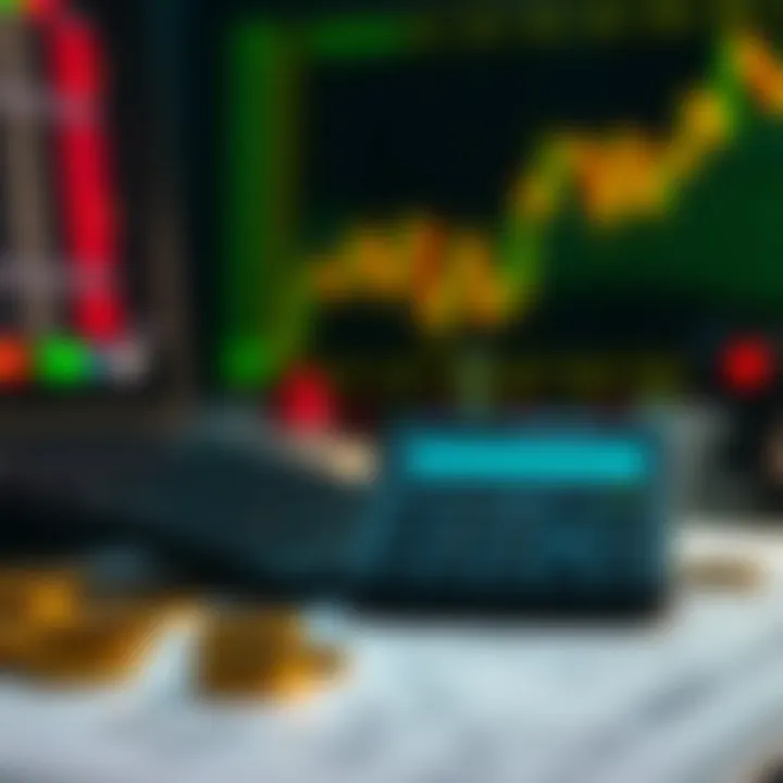 Diagram explaining risk management using lot size calculators in index trading