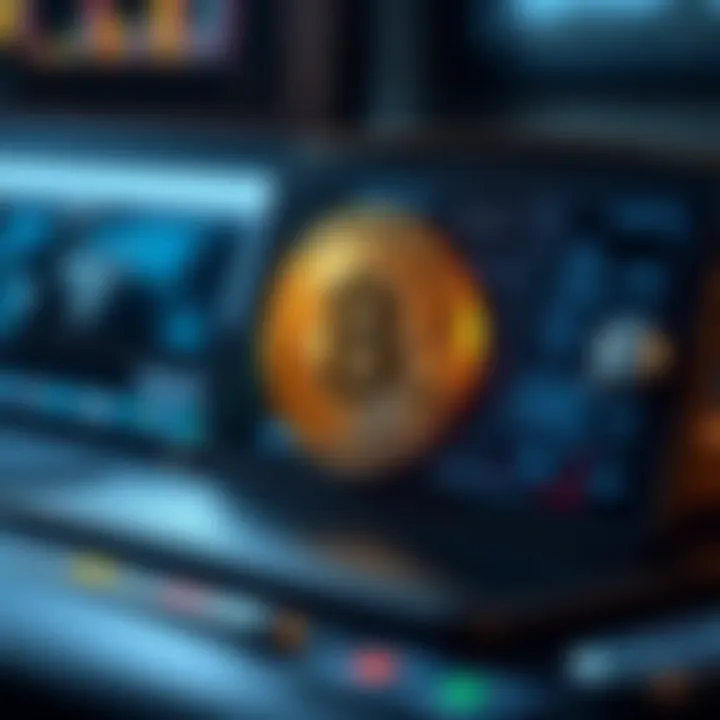 Secure digital wallet interface for bitcoin storage and transactions