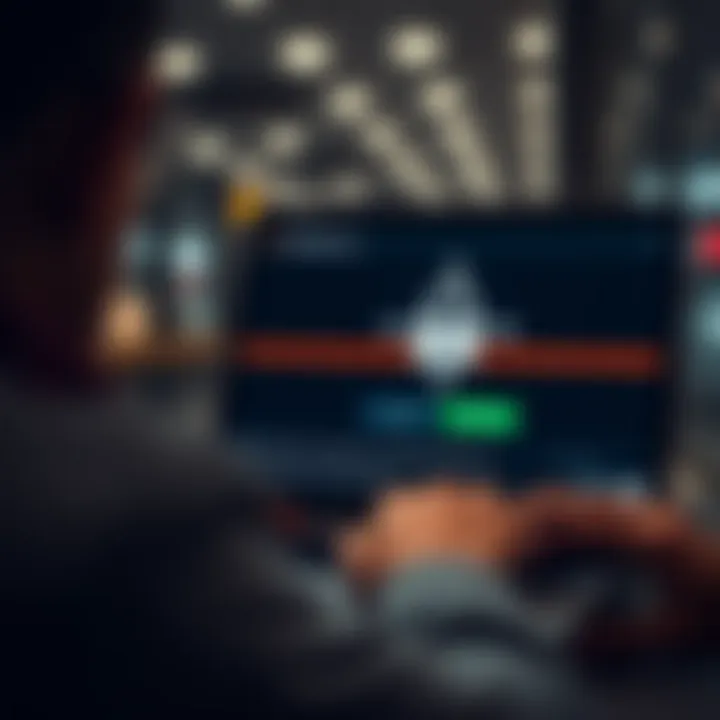 Secure transaction confirmation screen highlighting safety measures in online financial withdrawals