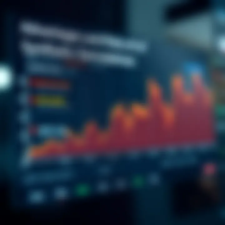 Graph showing benefits and risks of synthetic derivatives with trading tools overview