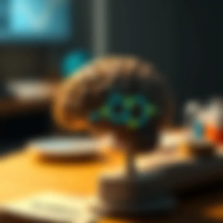 Graphic showing various components of intelligence measured in IQ tests including logic, memory, and verbal skills
