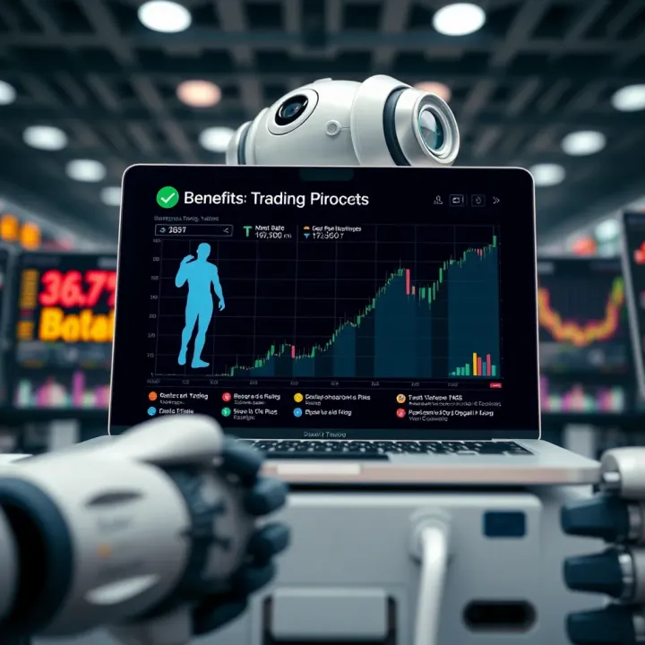 Benefits and Risks of Using Binary Trading Bots in Trading Graph showing advantages and risks associated with the use of binary trading bots