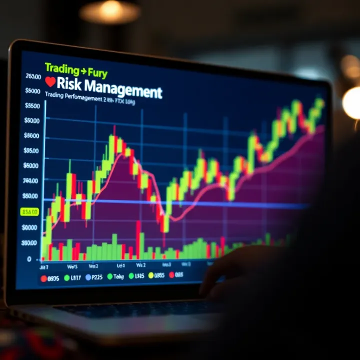 Graph illustrating trading performance and risk management strategies for Forex Fury users