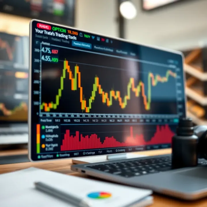 Analytical Tools to Enhance Trading Performance Chart illustrating various analytical tools for IQ Option trading