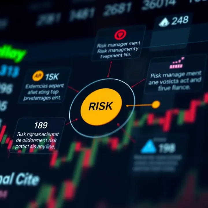 Risk Management and Investment Tips for IQ Option Users Diagram illustrating risk management strategies and investment tips for using IQ Option responsibly