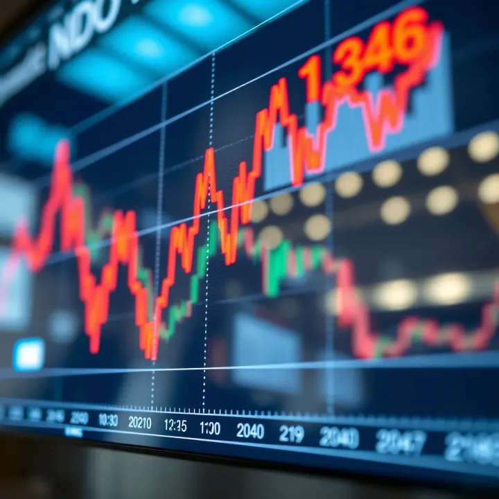 Mercado Libre Stock Price Trends Over Time Graph showing Mercado Libre stock price trends over a period