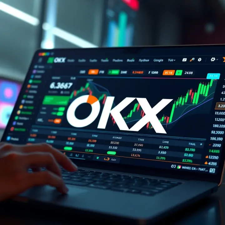 Secure cryptocurrency trading platform interface showing user dashboard and digital assets