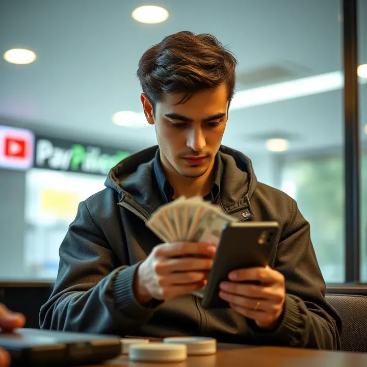 User utilizing Payeer for online money transfer from Colombia