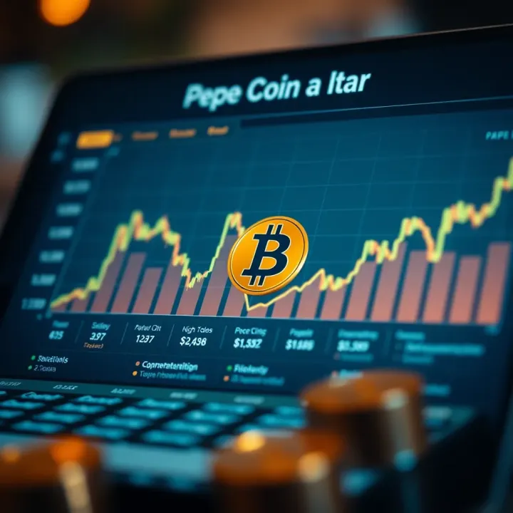 Chart depicting market factors influencing the valuation of Pepe Coin alongside expert analysis