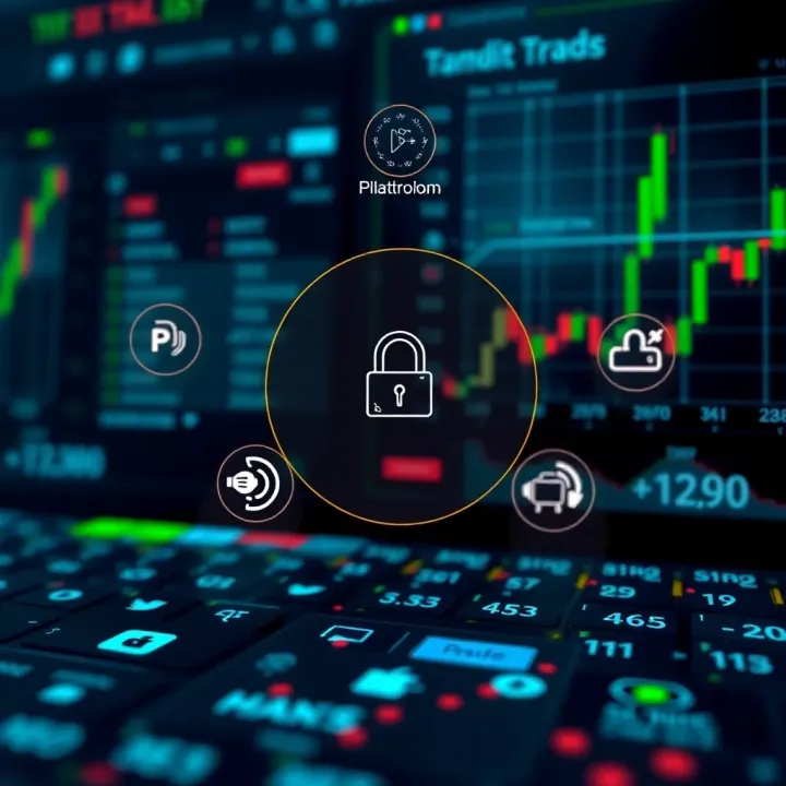 Security Features Enhancing Safe Trading in Colombian Markets Illustration of key security features protecting online trading activities in Colombia