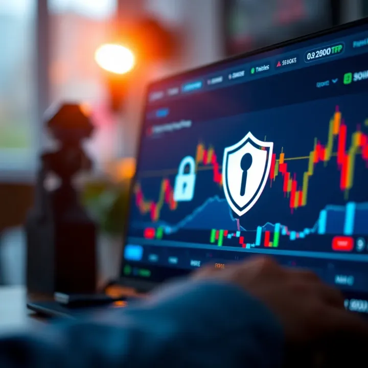 Ensuring Account Safety on Quotex Security icons emphasizing account protection measures on online trading platform