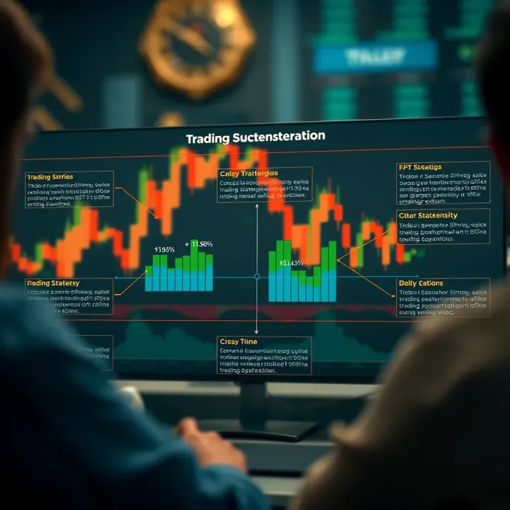 Effective Trading Strategies and Tool Setup for Colombian Traders Diagram illustrating key trading strategies and tool configurations for Colombian traders using TradingView with Deriv