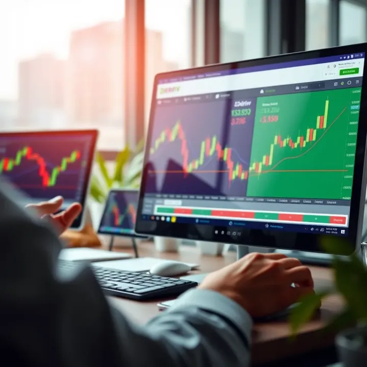 Cómo usar TradingView con Deriv en Colombia