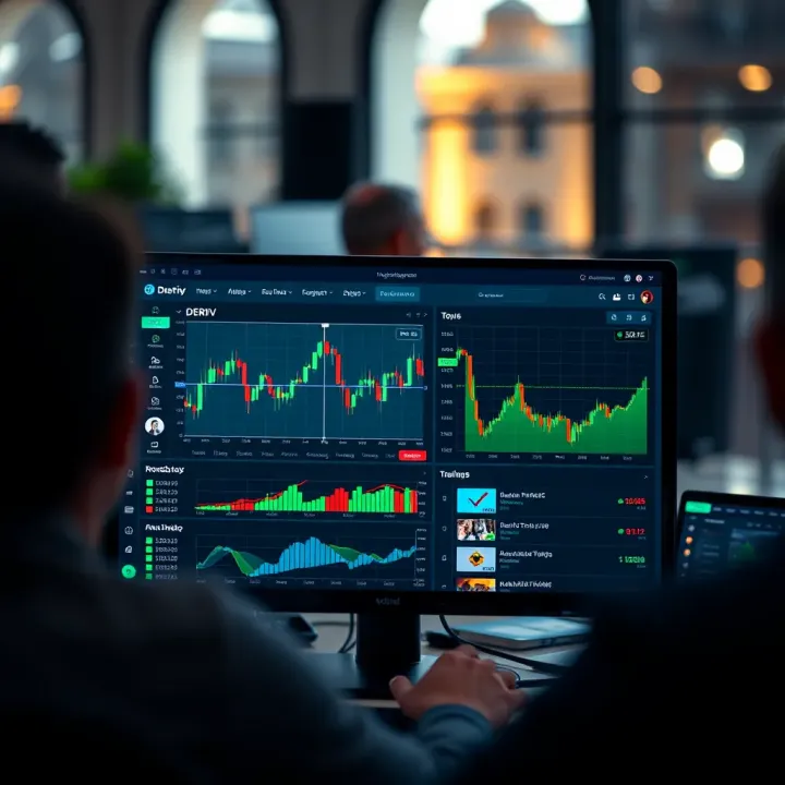 Seamless TradingView and Deriv Integration Interface Integration interface displaying seamless connection between TradingView and Deriv platforms for trading enhancements