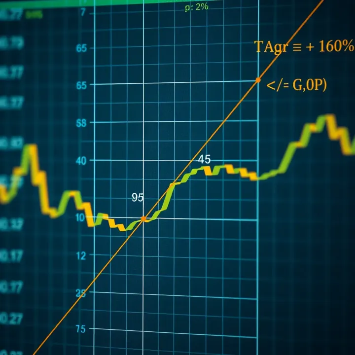 Graph illustrating a function and its tangent line to explain the derivative concept Graph displaying a function with its tangent line representing the derivative at a specific point