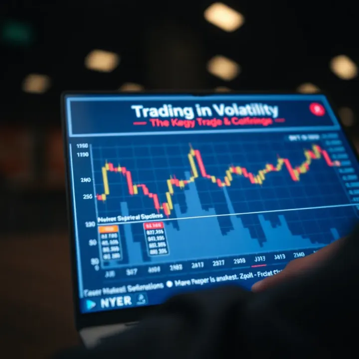 Factors Affecting Volatility and Trading Strategies in Volatile Markets Chart illustrating key factors influencing volatility and strategies for trading in volatile markets